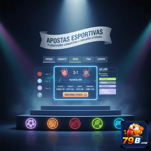 Interface de apostas ao vivo na 79b com resultados de jogos.