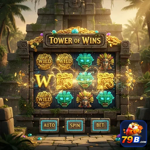 Slot game 'Tower of Wins' disponível no 79b.