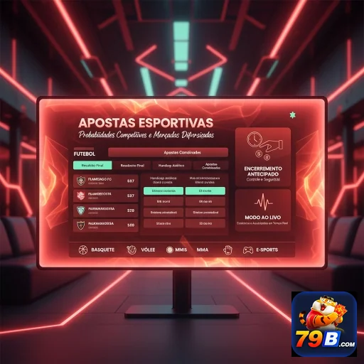 Interface da 79b mostrando opções de apostas VIP em esportes.